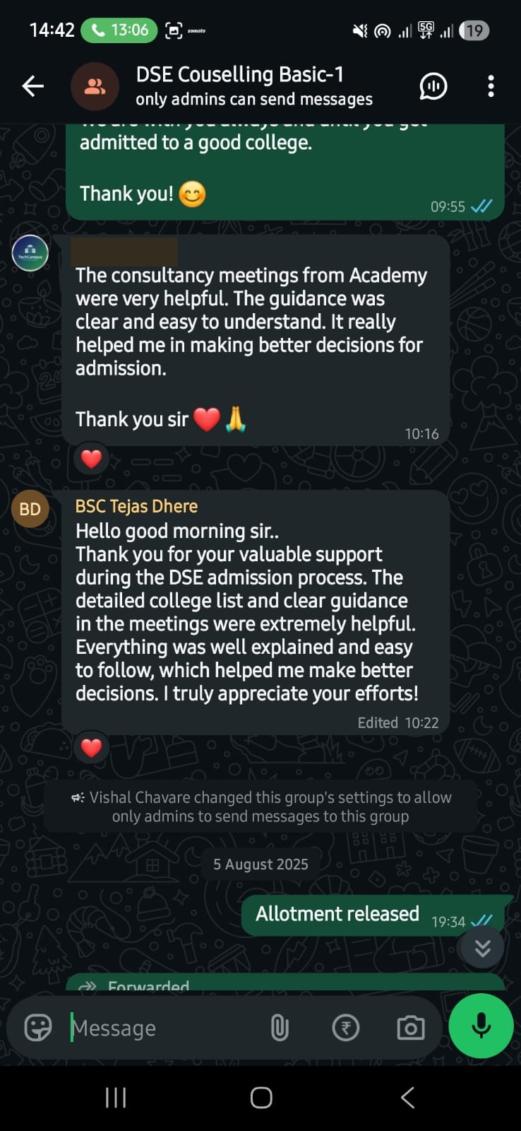 Student Feedback 4